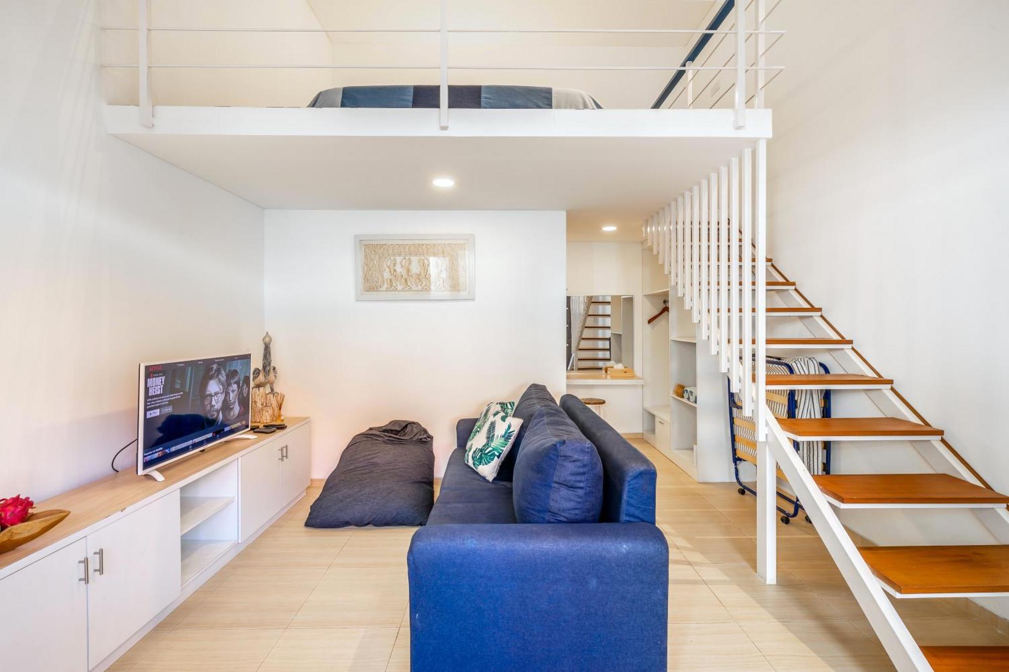 Apartemen The Blue Loft Free Scooter *